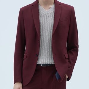 Burgundy Suit